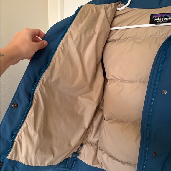 Patagonia Blue Shell Puffer Jacket - Picture 4 of 11